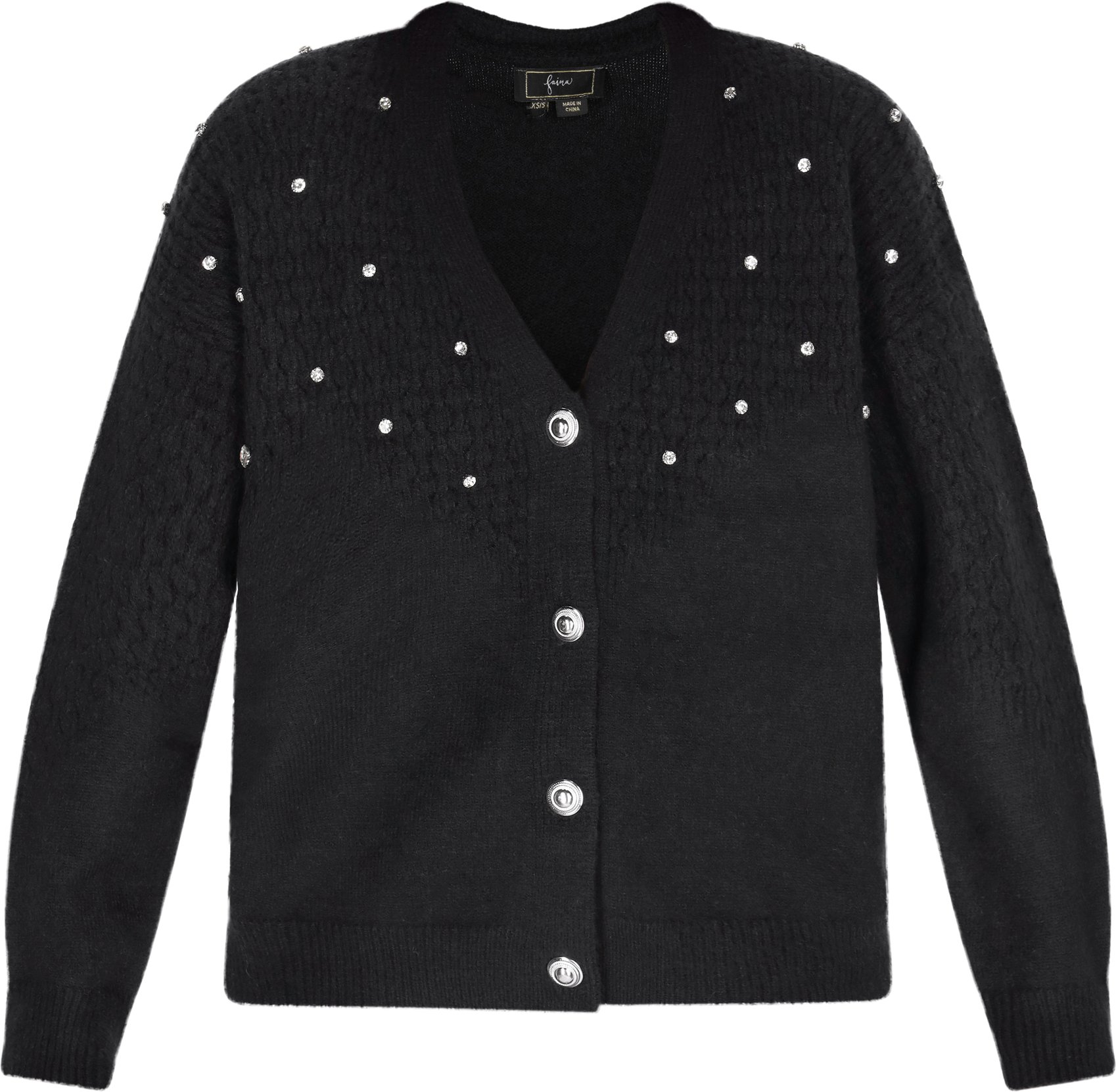 Thumbnail - Faina Strickjacke Damen schwarz