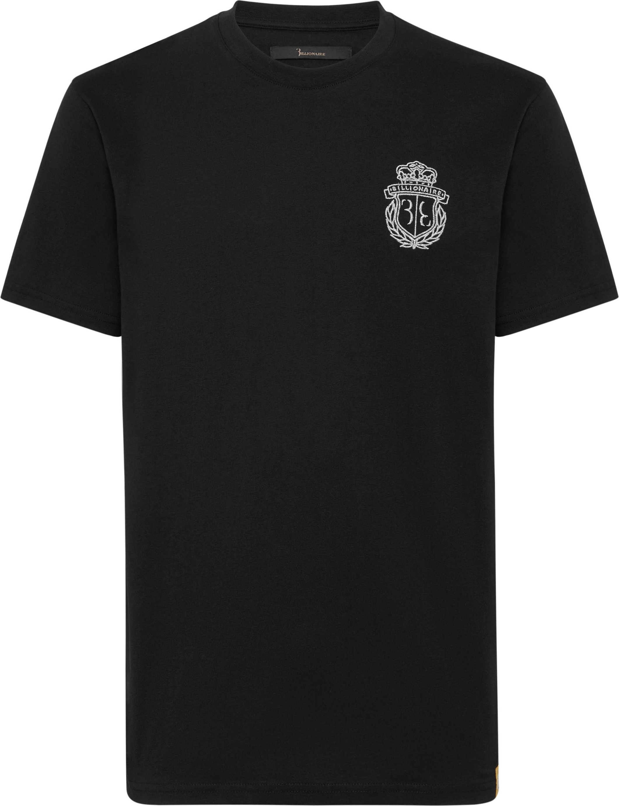 Besticktes T-Shirt mit Rundhalsausschnitt Wappen