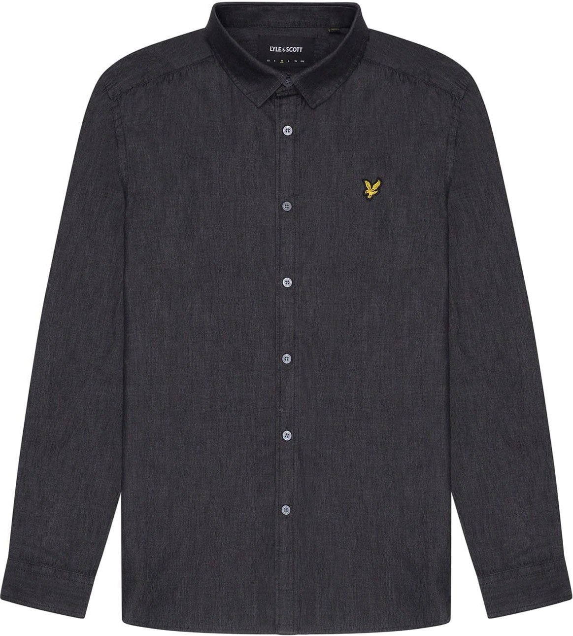 Lyle & Scott - Button-Down-Hemd für Herren (Schwarz)