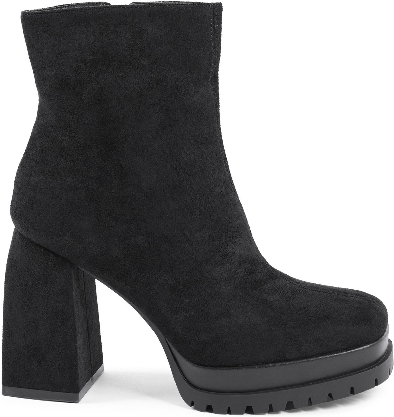 V Italia Damen Stiefeletten Schwarz X712 Nero