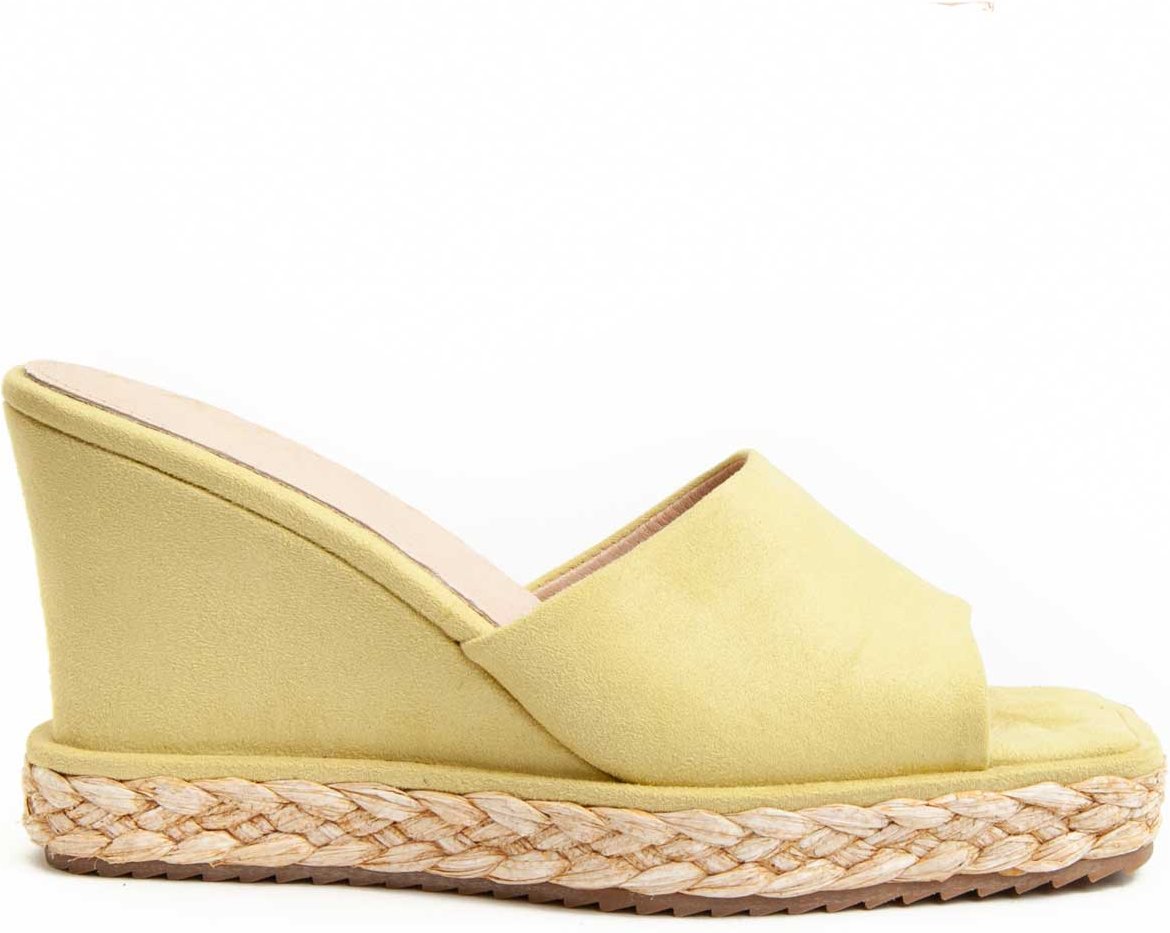 Montevida Heel Sandale Sparto2121 Gelb