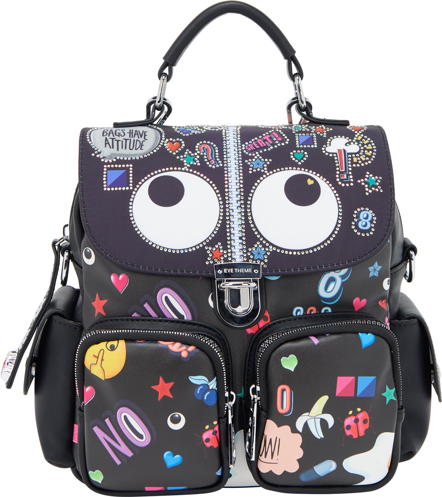 Mymo RUCKSACK RUCKSACK Frauen Schwarz