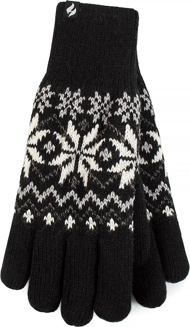 Heat Holders - Ladies Soft Thermal Gloves - Schwarz