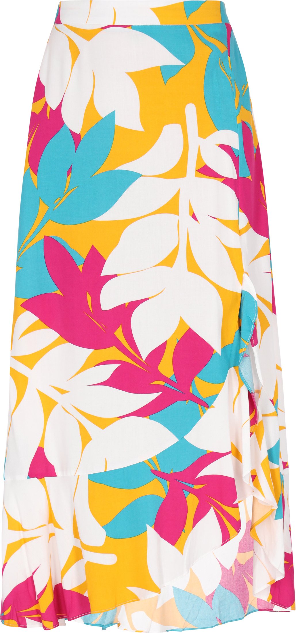 IZIA Rock Frauen gelb mehrfarbig