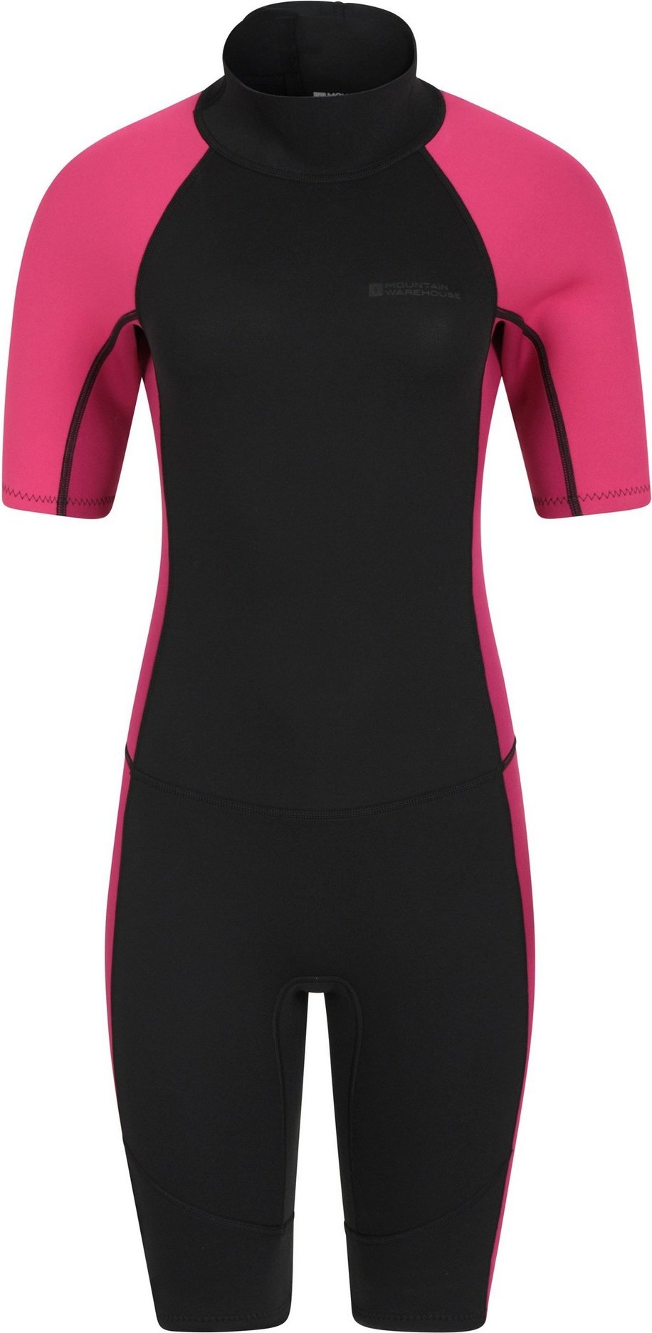 Mountain Warehouse Kurzer Neoprenanzug für Frauen/Damen (Schwarz)