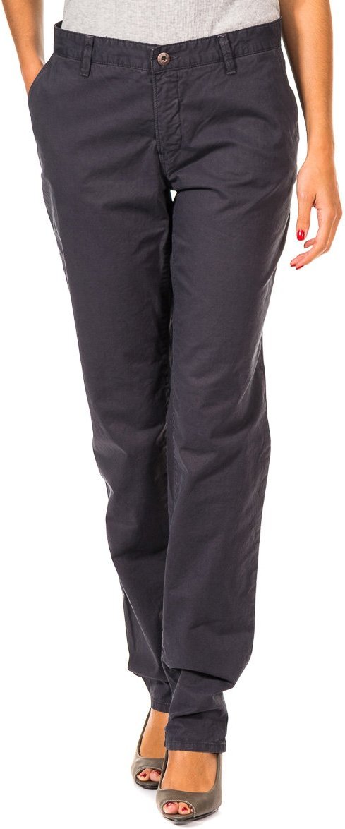 Lange gerade geschnittene Hose mit Saum 31693810 Frau