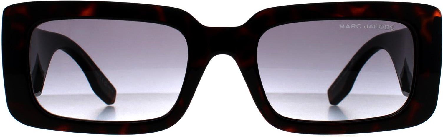 Marc Jacobs Rectangle Womens Dark Havana Grau Azure Gradient MARC 804/S