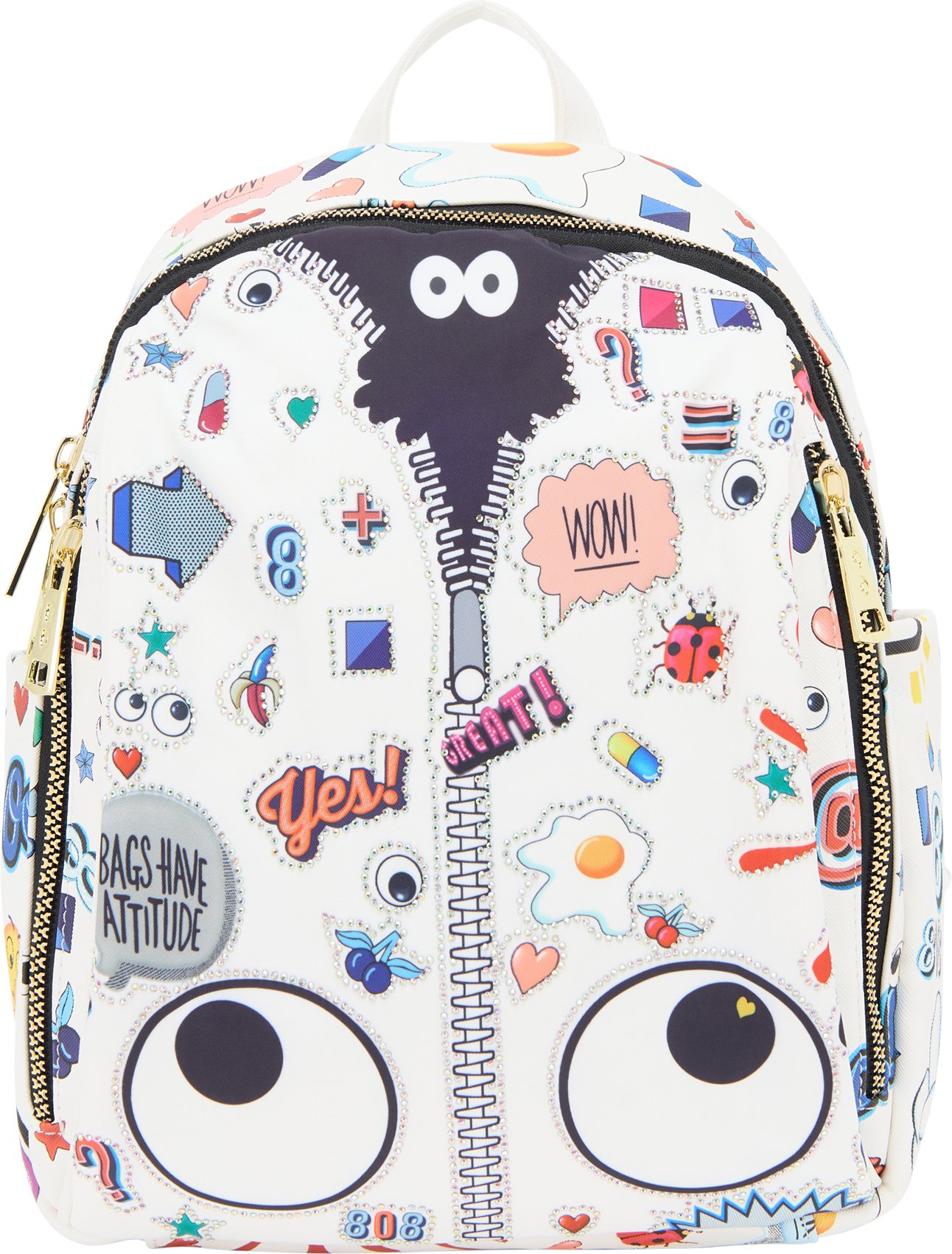 Mymo Rucksack Rucksack Frauen Weiß