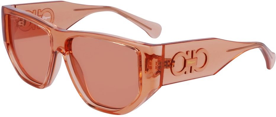 Ferragamo Orange Injected Sonnenbrille