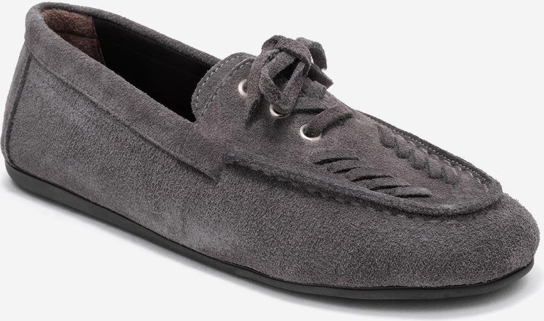 Lorven Leder Schnürung Loafer Damen