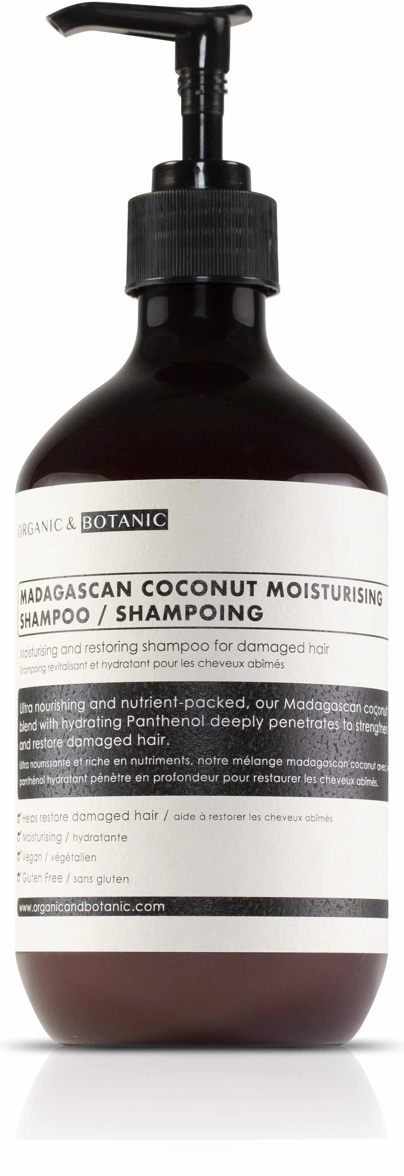 Bio & Botanisch Madagaskar Kokosnuss Feuchtigkeitsspendendes Shampoo 500ml