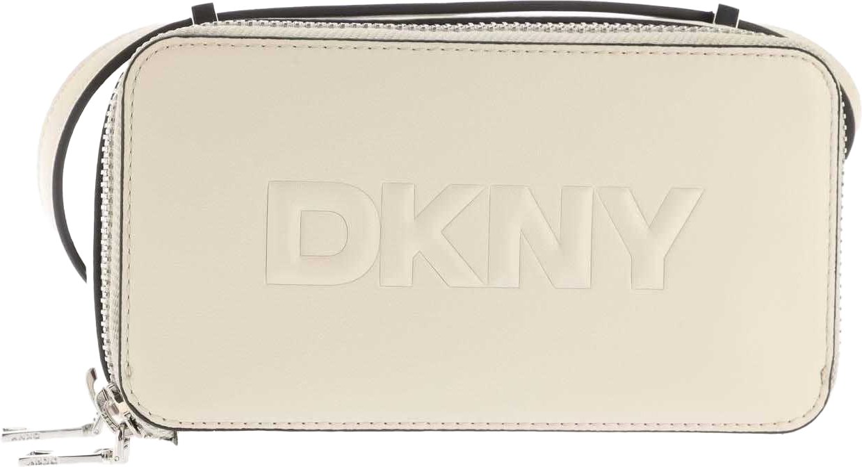 DKNY - "Carter" Kameratasche, Crossbody (Grau)