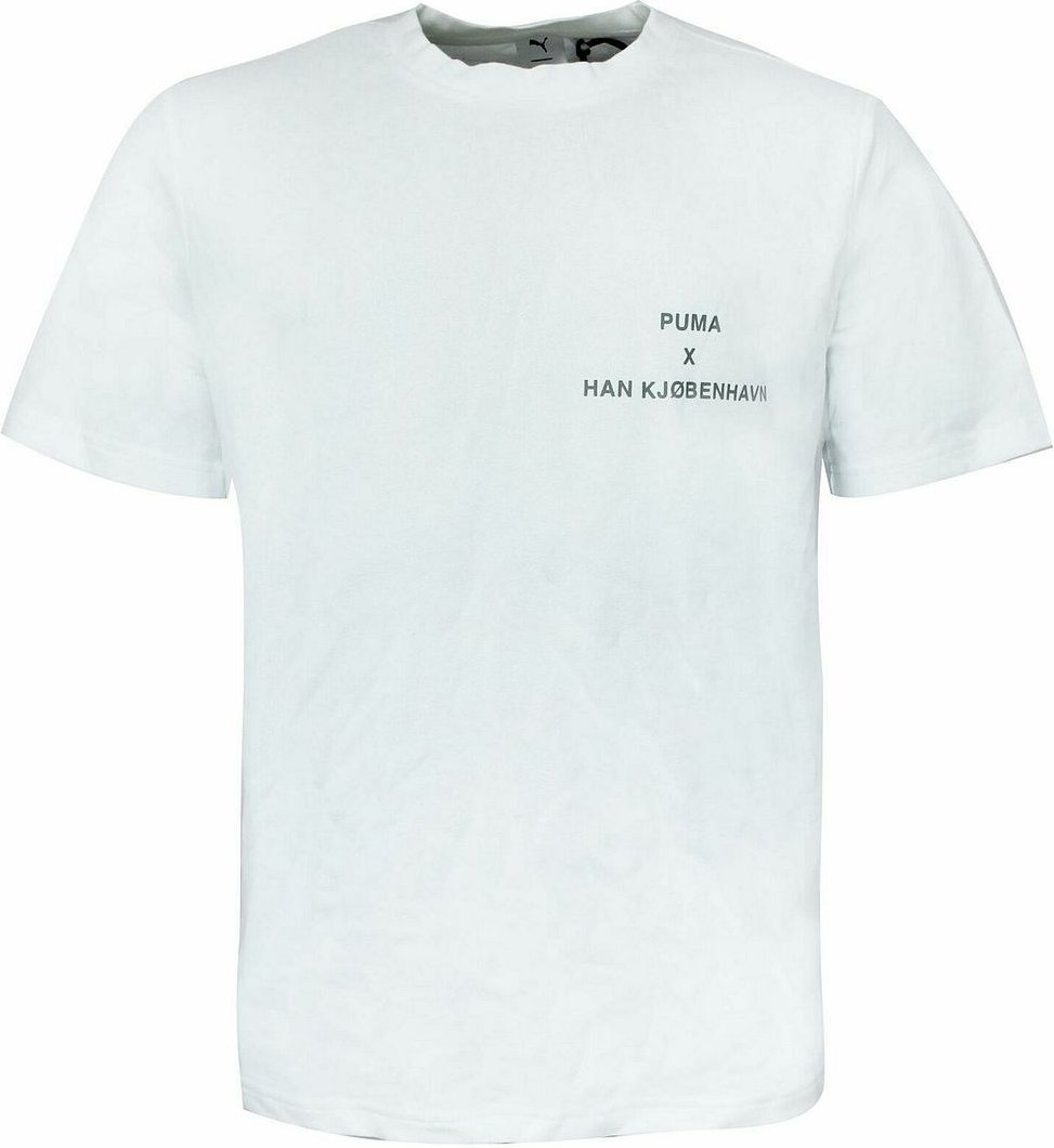 Puma x Han Kjobenhavn Kurzarm Crew Hals weiße Herren T-Shirt 574013 02