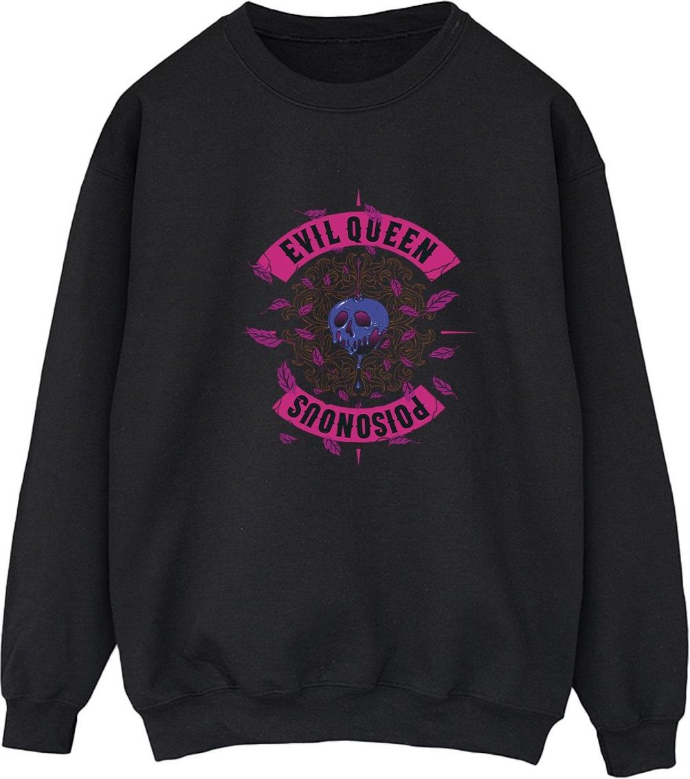 Disney - "Villains Poison Apple" Sweatshirt für Damen (Schwarz)