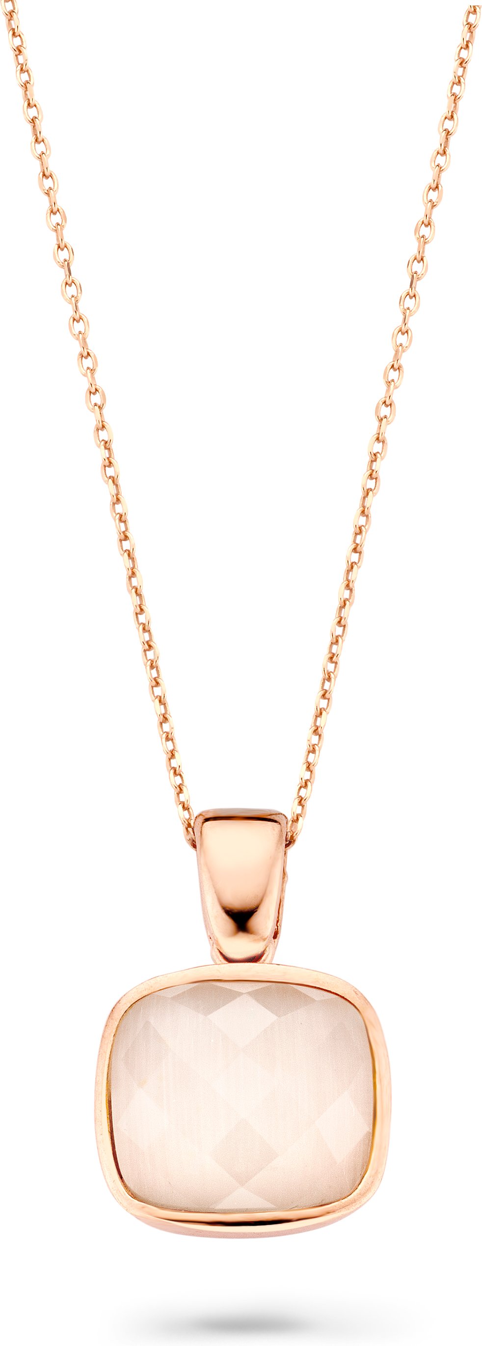 Orphelia 'Isabella' Damenkette mit Anhänger aus 925er Sterlingsilber - Rosé ZH-7198/CR