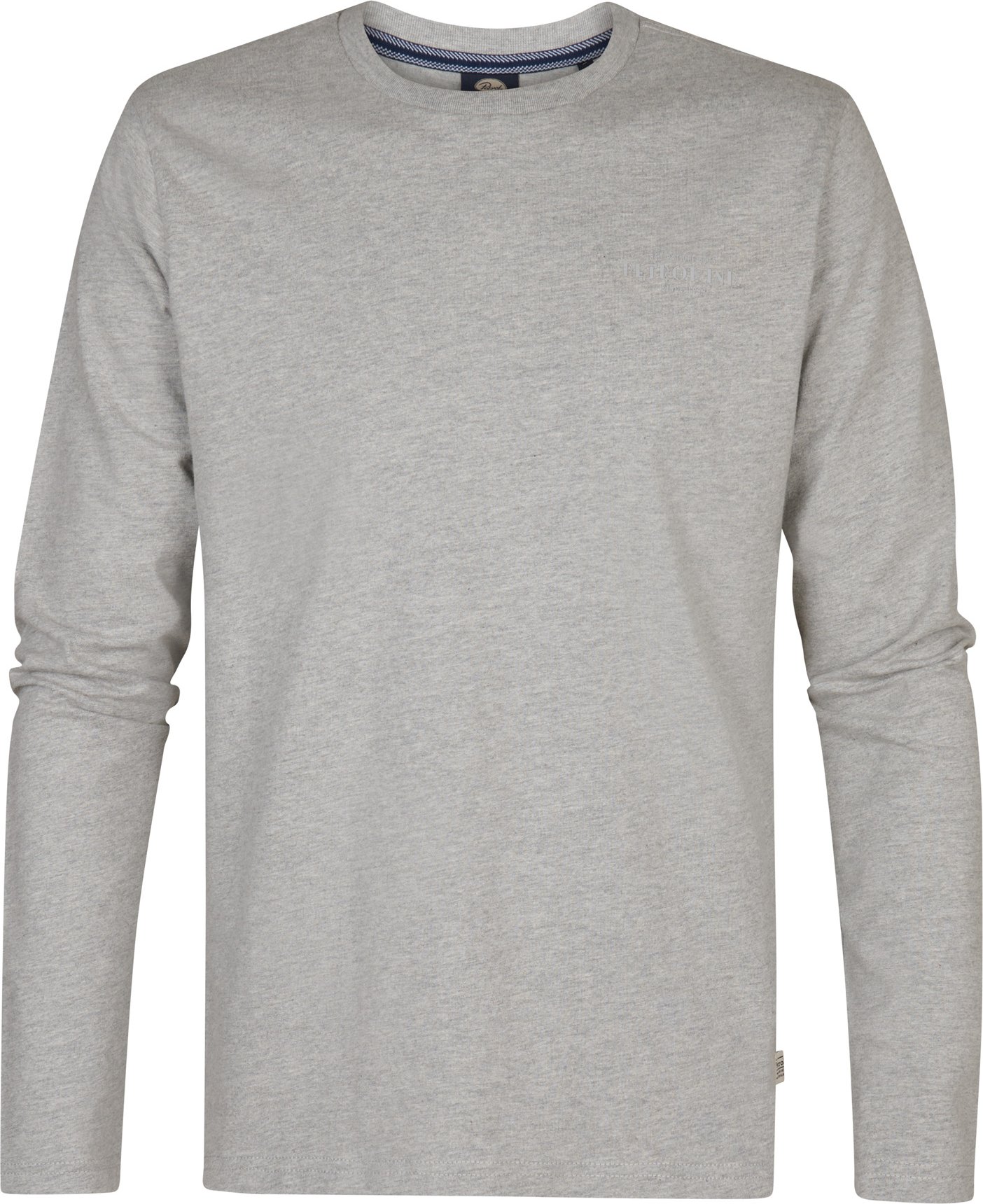 Thumbnail - Petrol Industries - Langarmshirt mit Logo Dolphinpark Herren - Grau