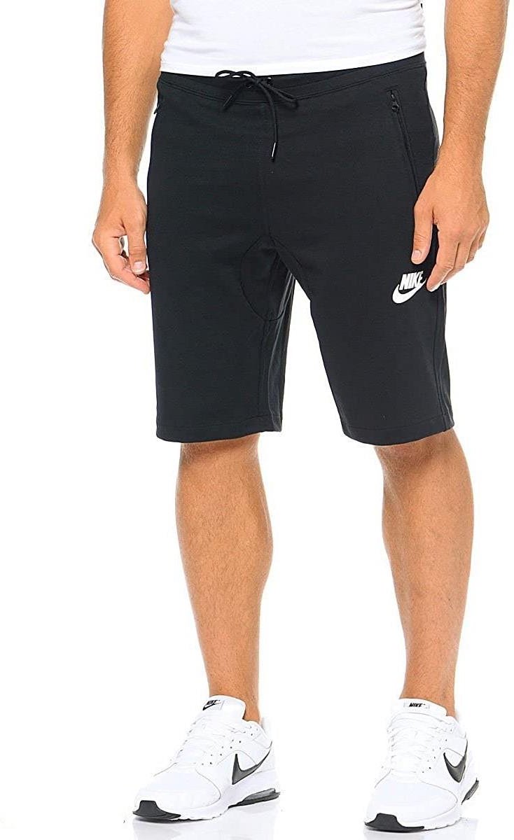 Nike Herren Fleece Sweat Shorts Schwarz