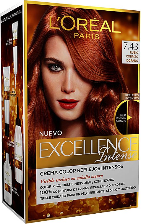 Excellence Intense Haarfarbe #7.43 Goldenes Kupferblond 1 St