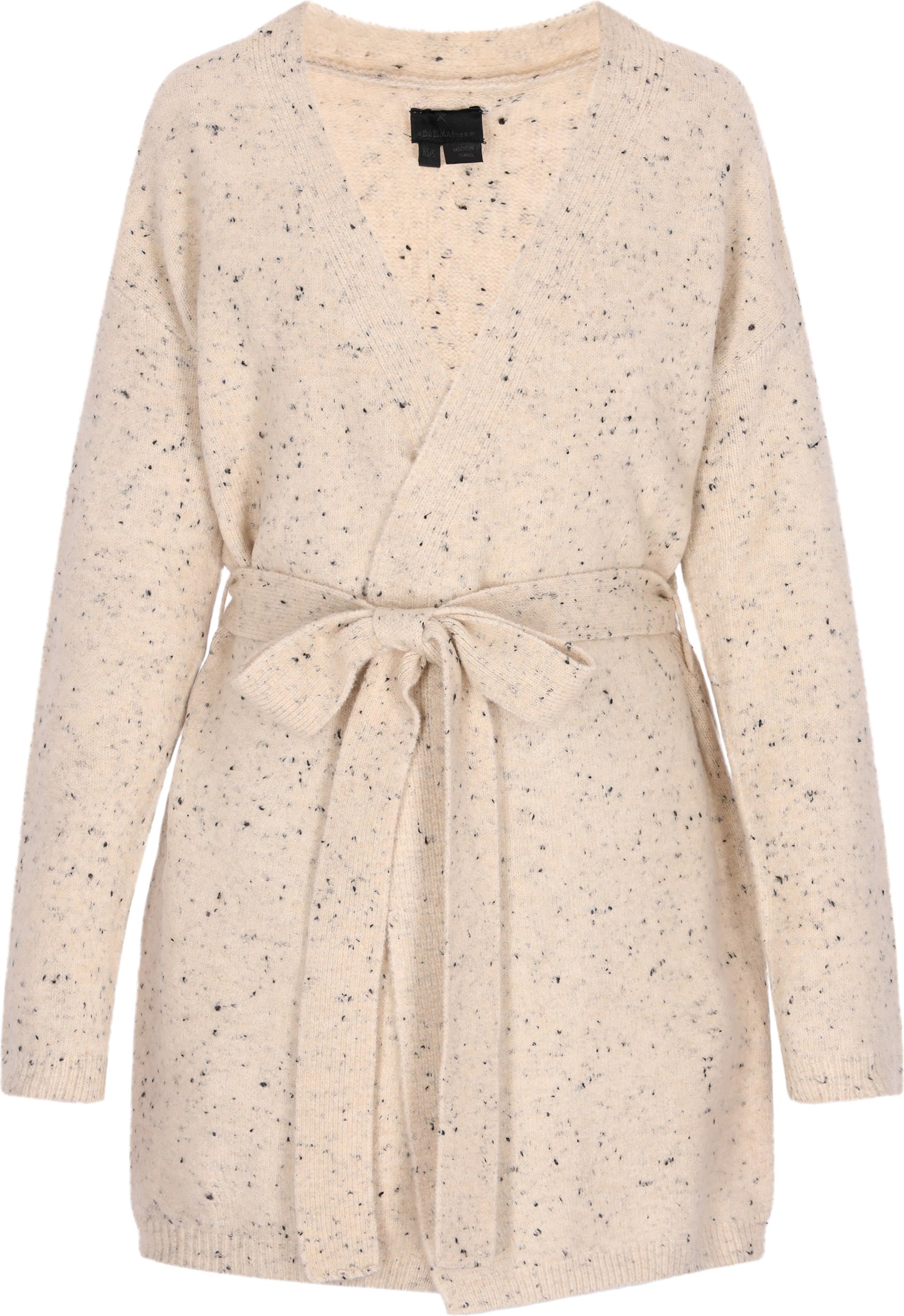 Dreimaster Cardigan Damen Wollweiss