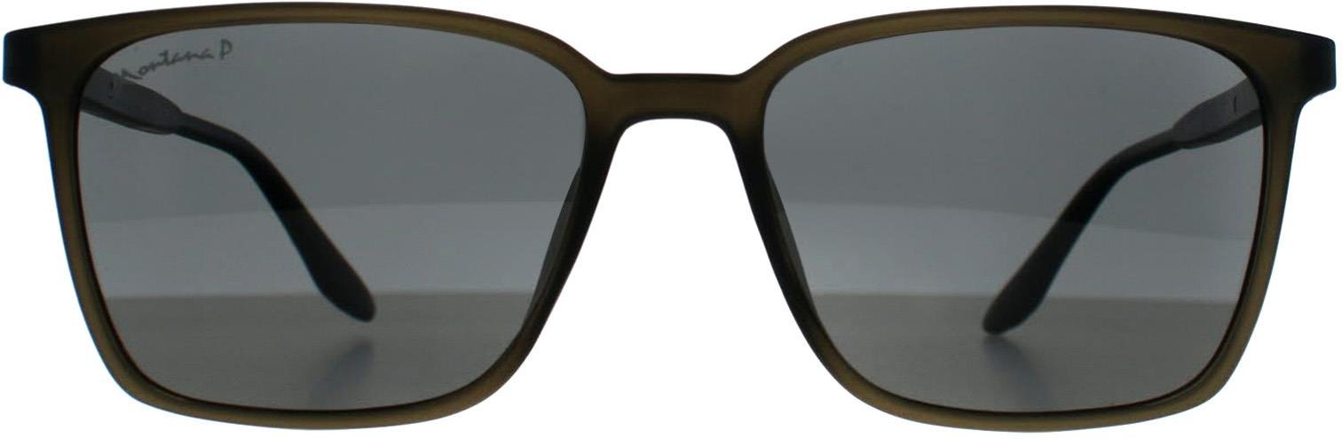 Thumbnail - Montana MP186 E matt grau rauch polarisierte Sonnenbrille