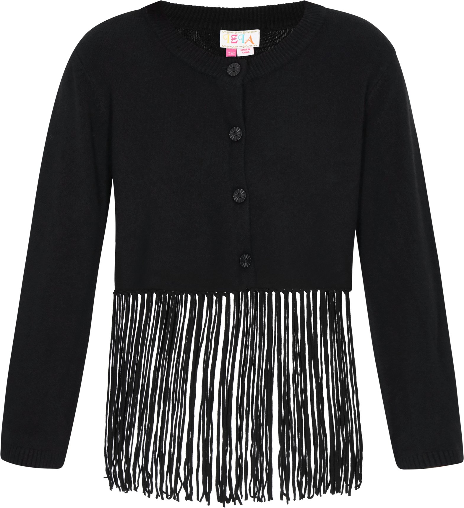 IZIA Strickjacke Frauen Schwarz