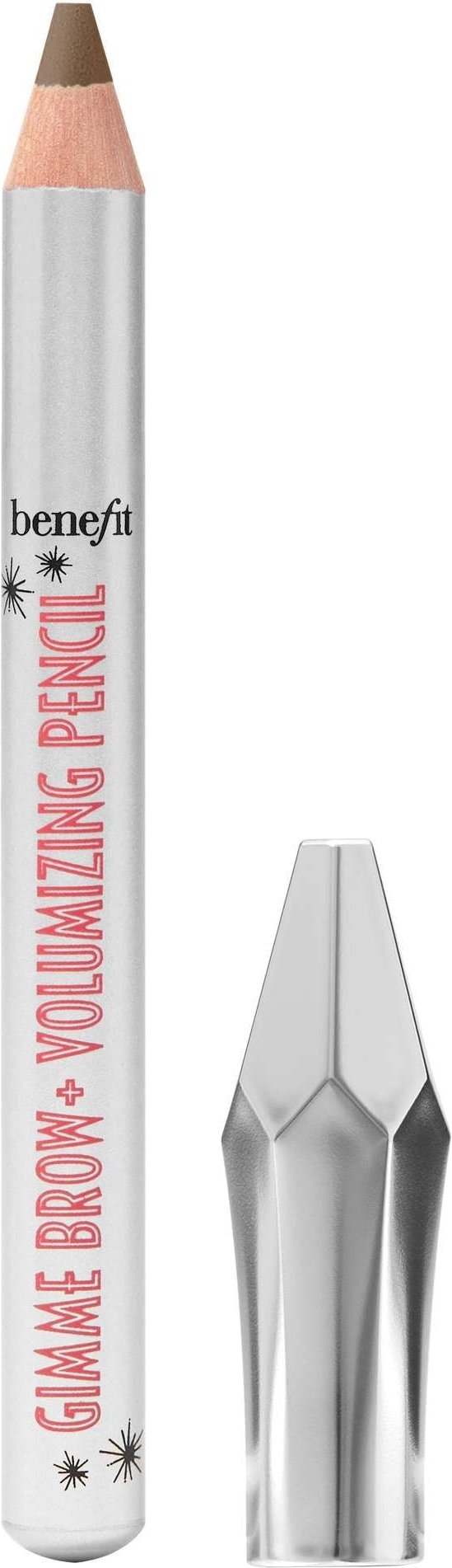 Benefit Gimme Brow+ Volumizing Fiber Augenbrauenstift Mini 4 in Warm Tiefbraun - 0,6 g