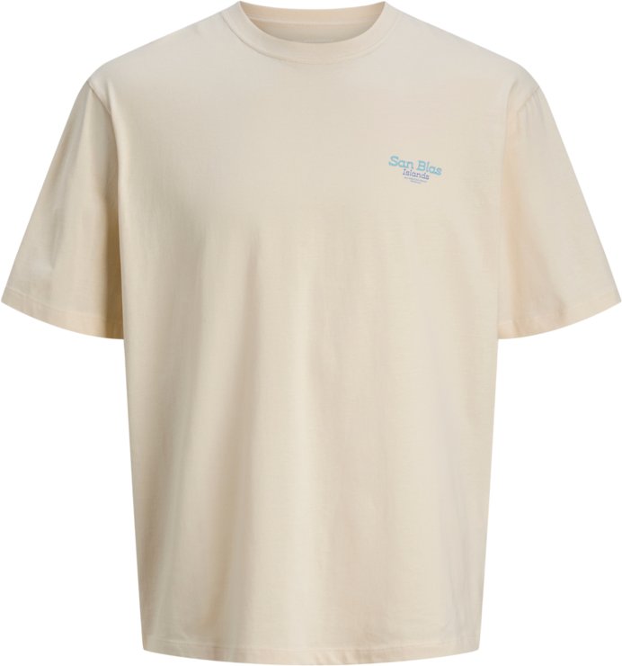 Jack & Jones Conte Wide Fit Tee Beige