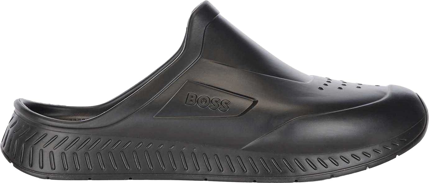 Boss - Herren/Damen Unisex Badesandale "Titanium-R" (Schwarz)