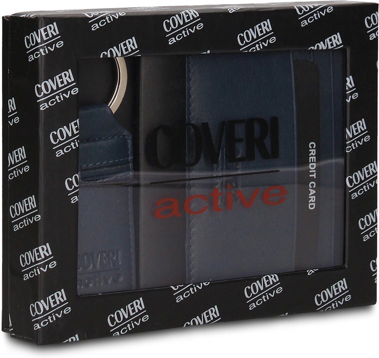 Enrico Coveri Geldbörsen- und Schlüsselanhänger-Set Men