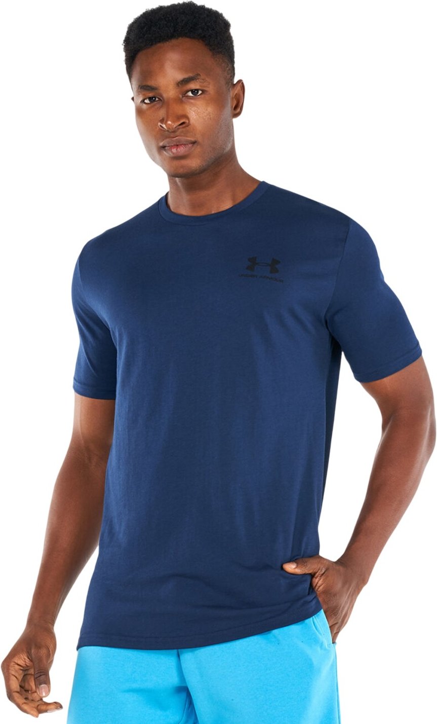Under Armour - "Sportstyle" T-Shirt für Herren kurzärmlig (Marineblau)