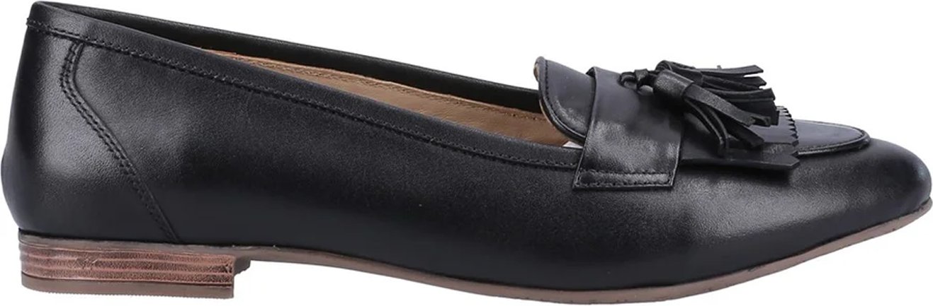 Hush Puppies - Damen Halbschuhe "Marissa", Leder (Schwarz)