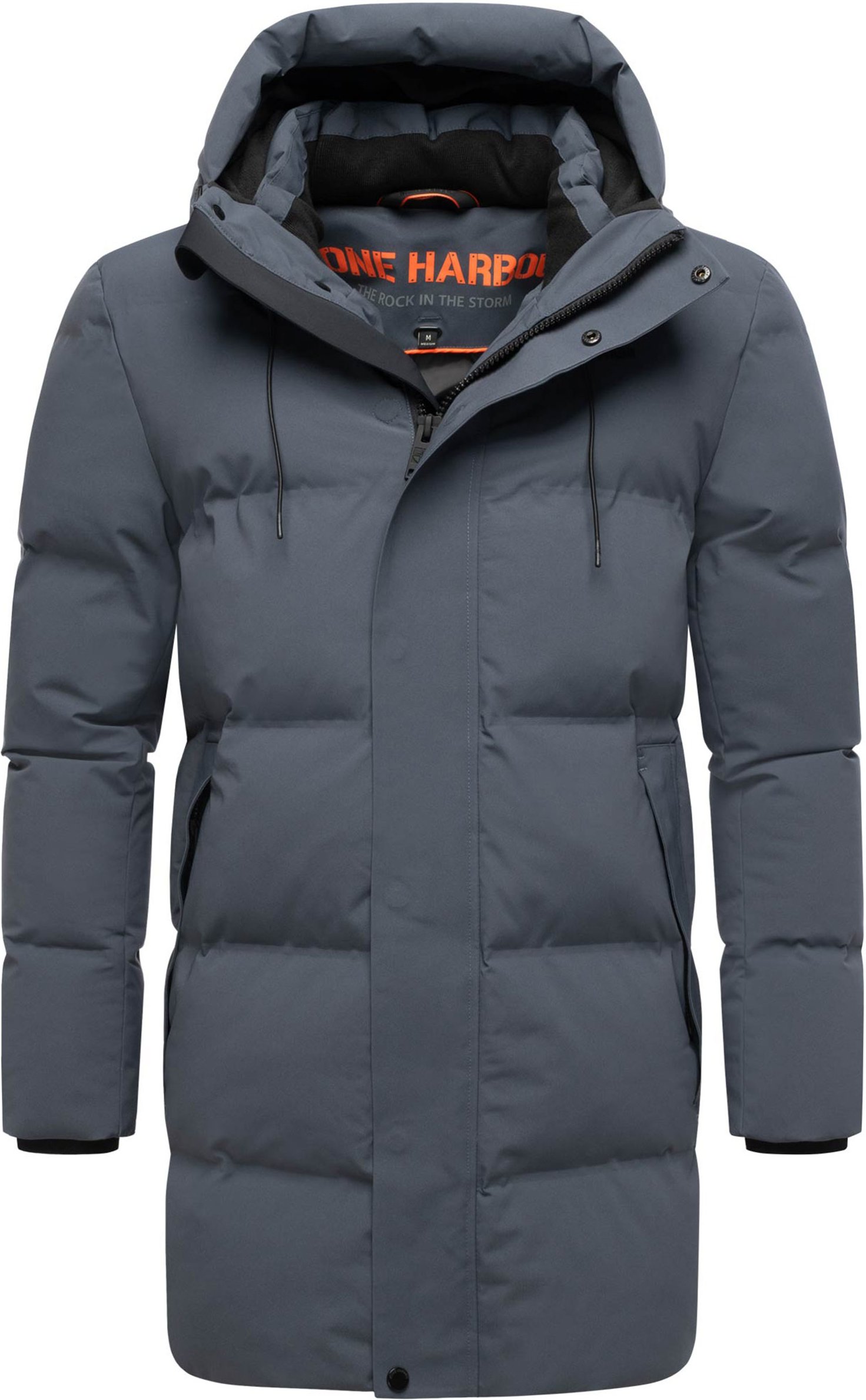 Stone Harbour Herren Winterjacke Darianoo mit Downfree-Steppung & Magnetverschluss