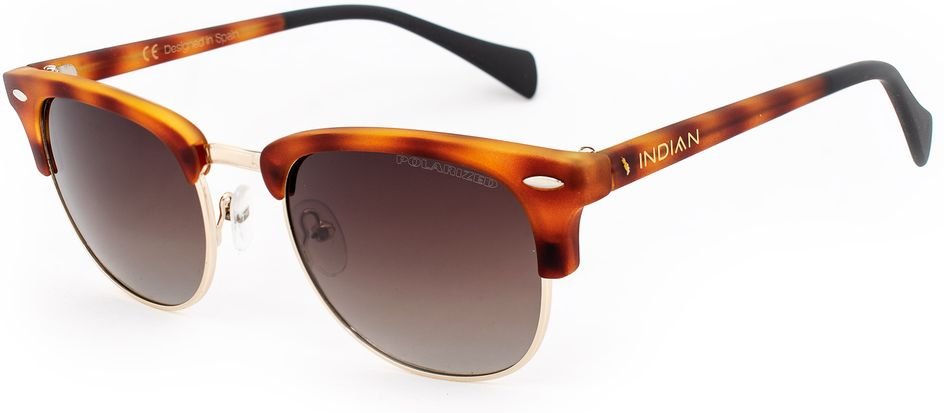 INDIAN Gold Metall Sonnenbrille
