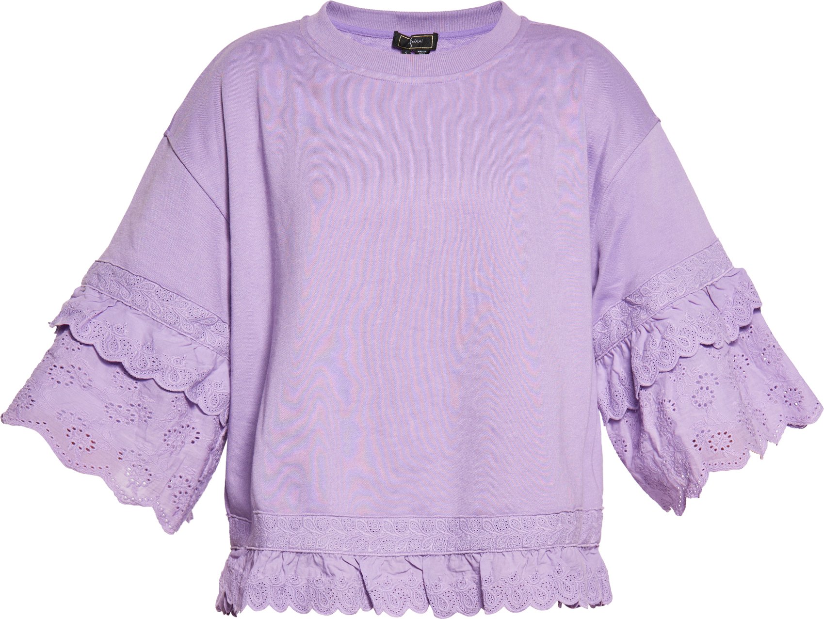 Faina Sweatshirt Damen violett