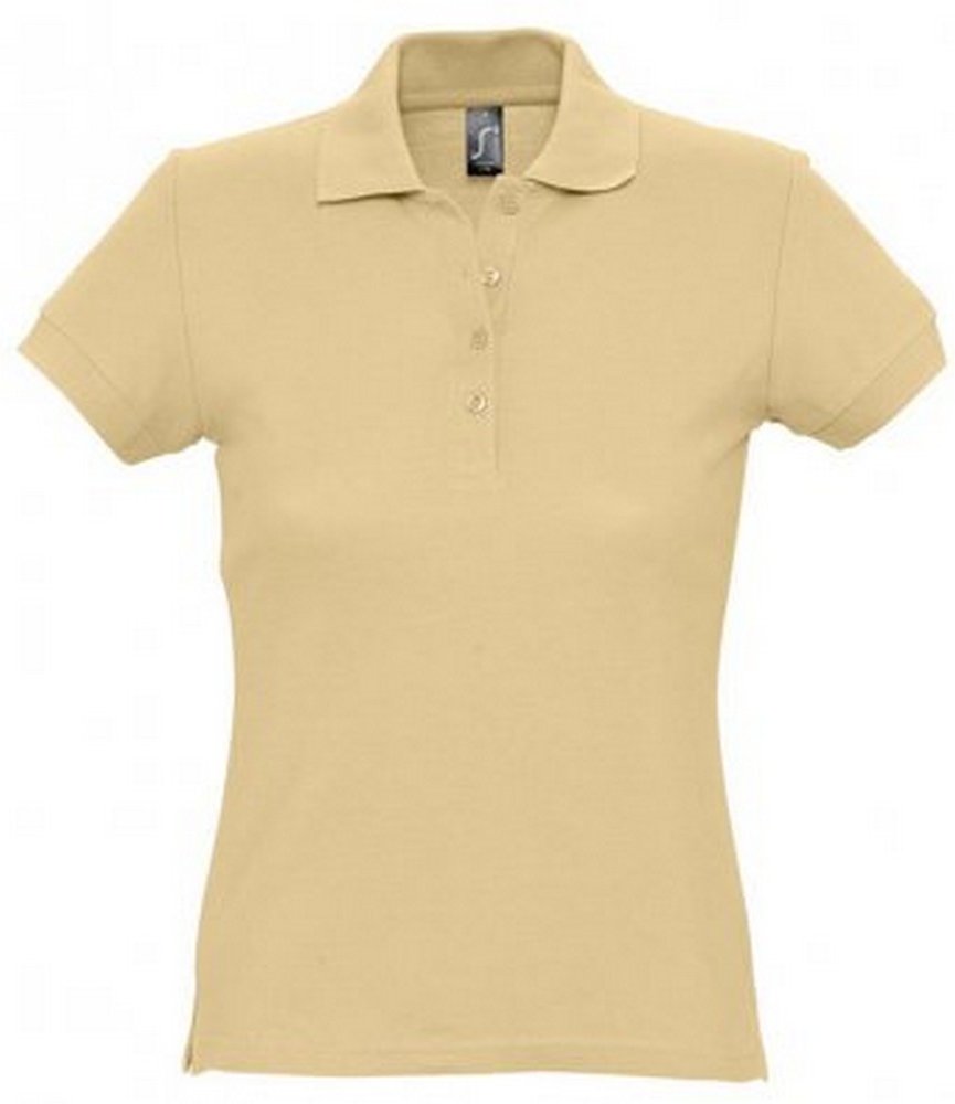 SOLS Passion - Polo-Shirt aus 100% Baumwolle mit kurzen Ärmeln - Damen (Sand)