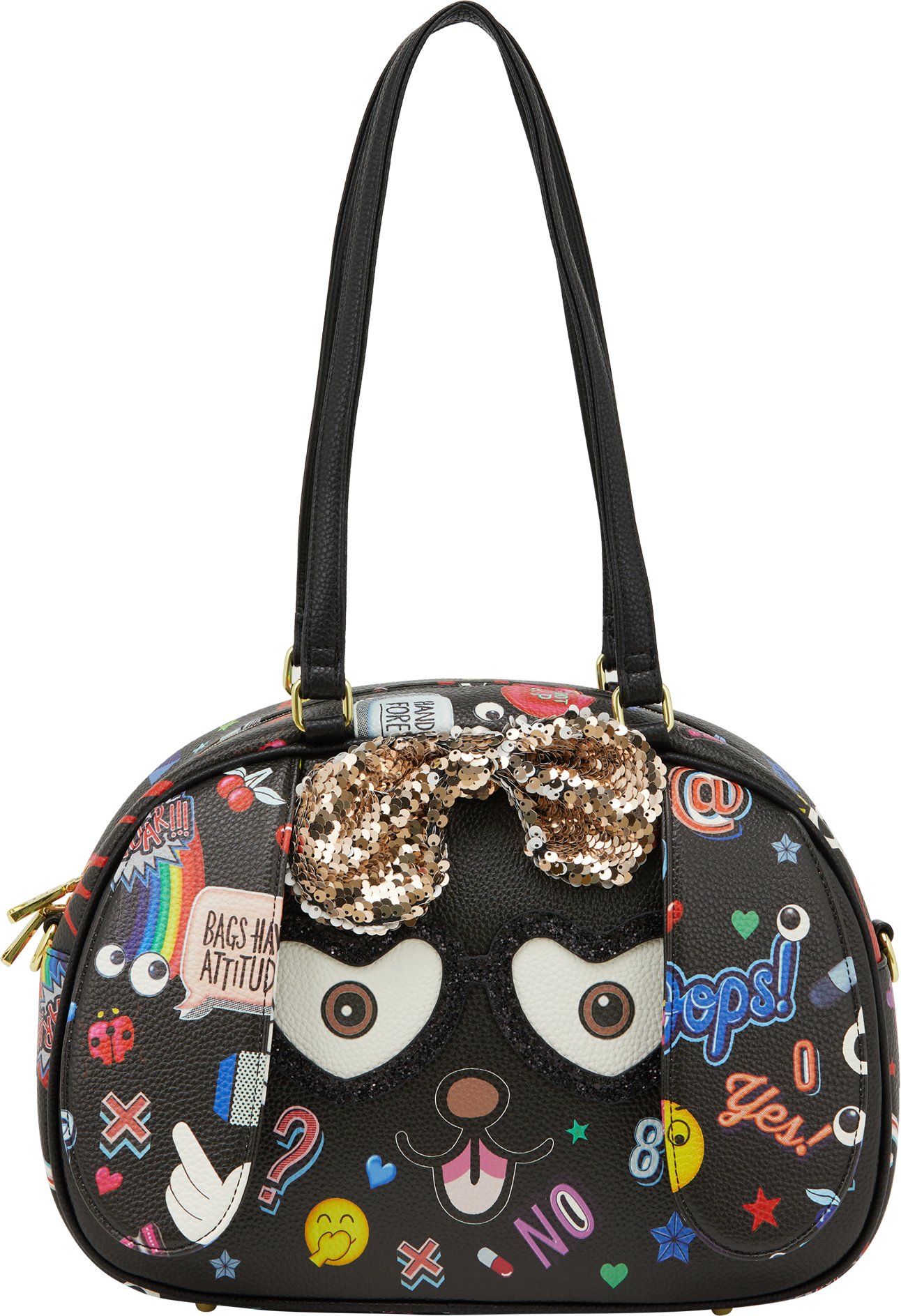 Mymo Handtasche Handtasche Frauen Schwarz