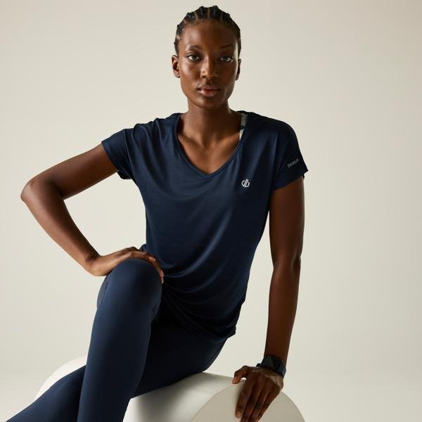 Dare 2B Damen Sport-T-Shirt (Marine)