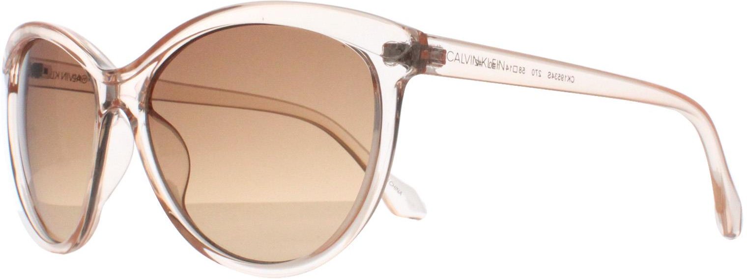 Calvin Klein Cat Eye Damen Kristall Beige Braun Farbverlauf CK19534S