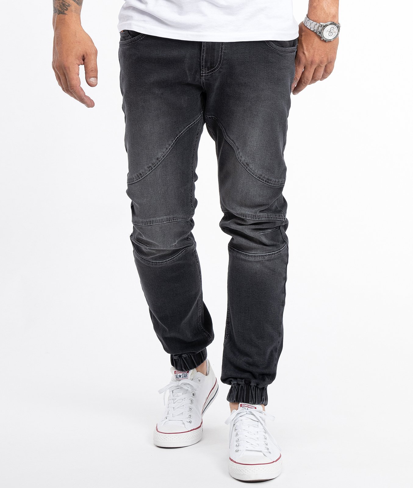 Rock Creek Jeans Tapered Fit Grau