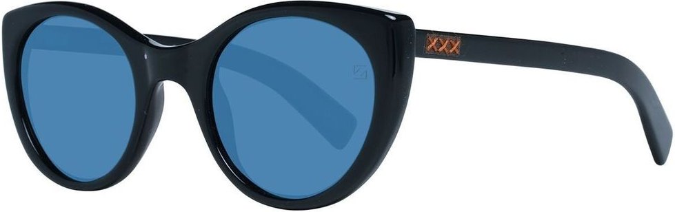 Ermenegildo Zegna Schwarze Harz-Sonnenbrille