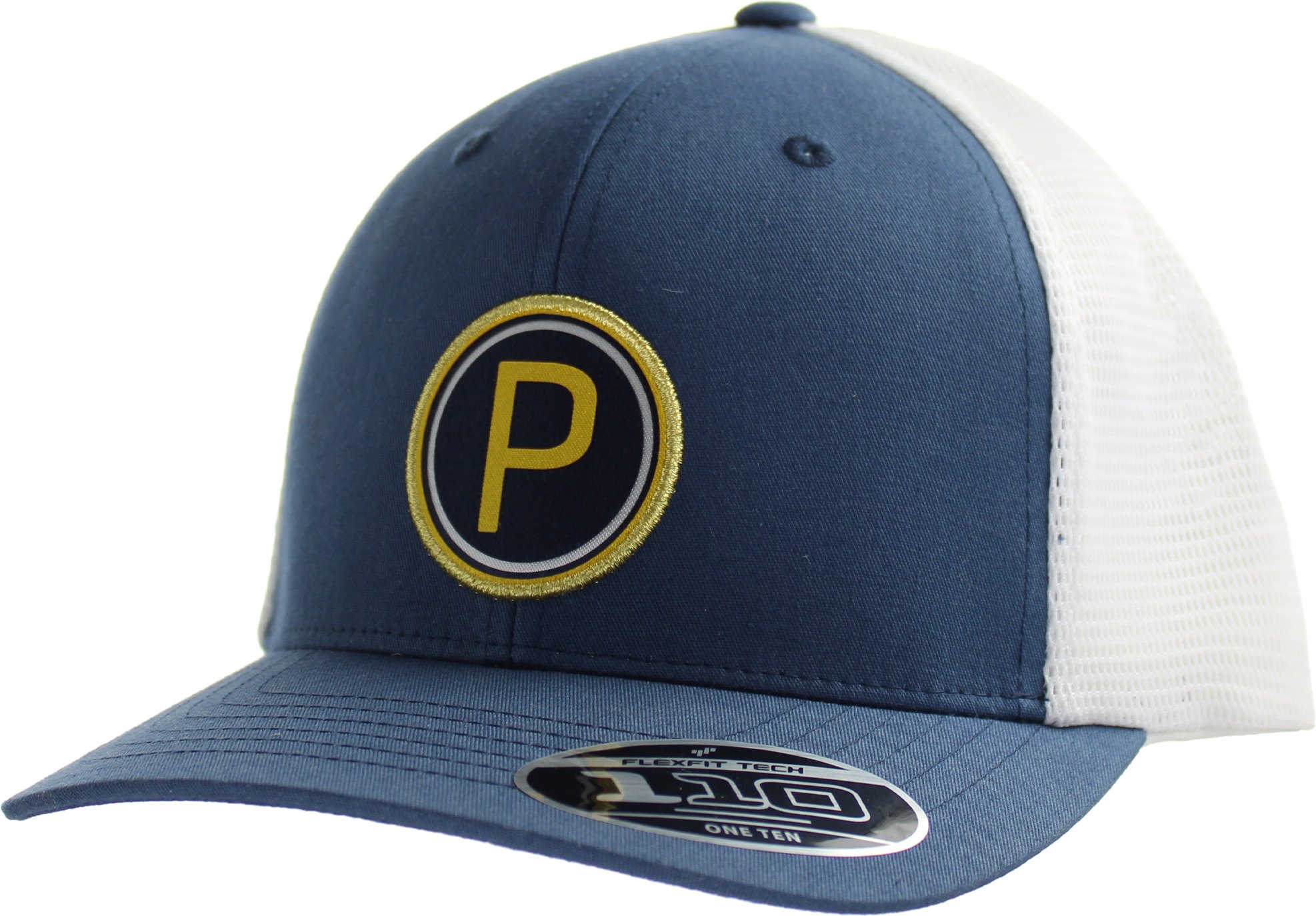 Thumbnail - Puma P110 Die Spieler Patch Snapback Flex Fit Blue White Unisex Cap 023046 01
