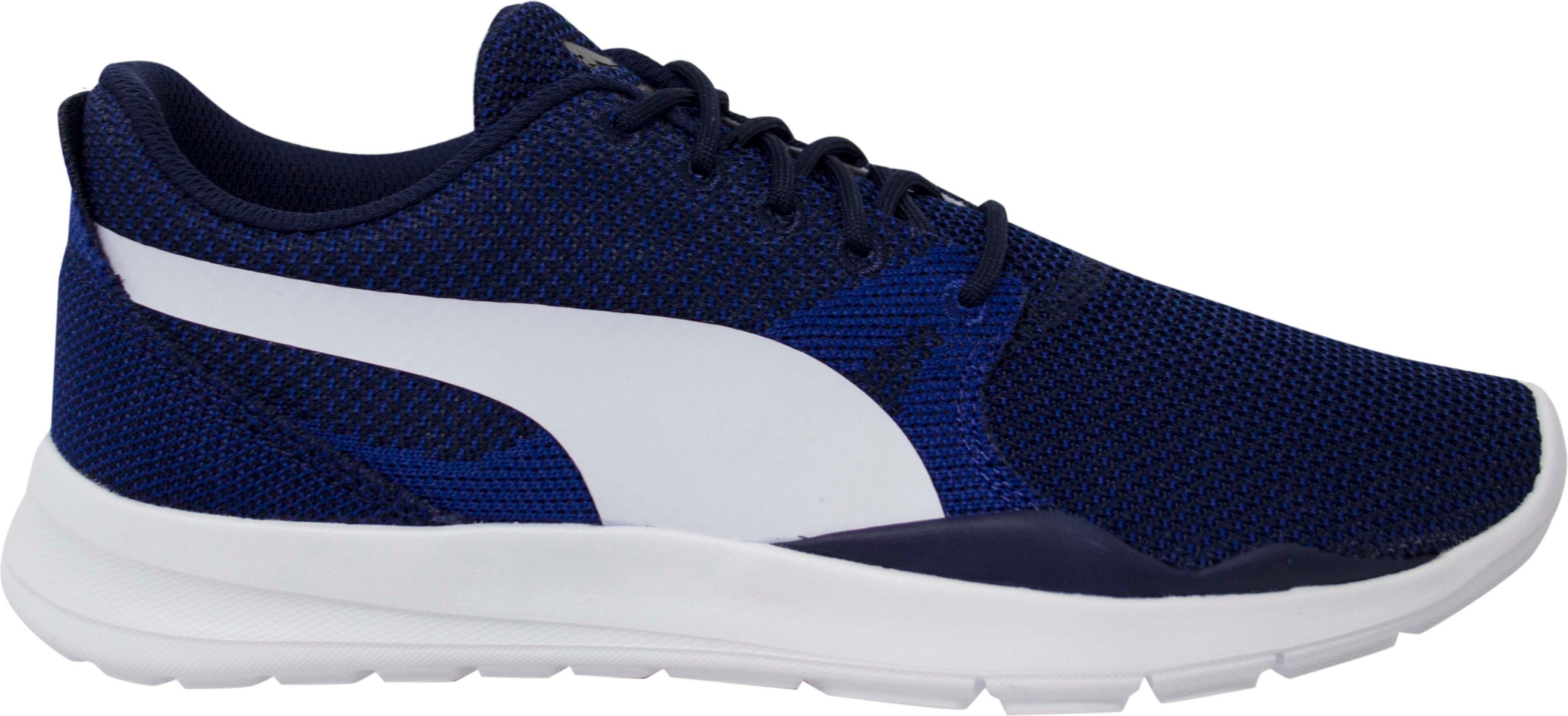 Puma Duplex Evo Strickblau Textile Herren Schnürungstrainer 362043 03