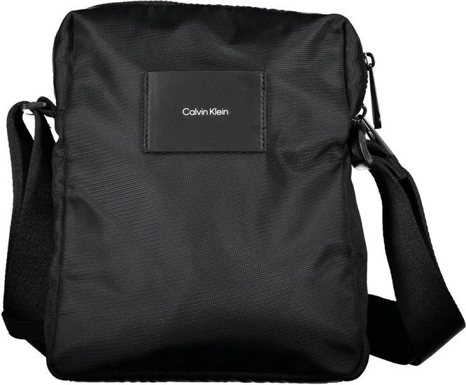 Calvin Klein Schwarze Polyester Schultertasche