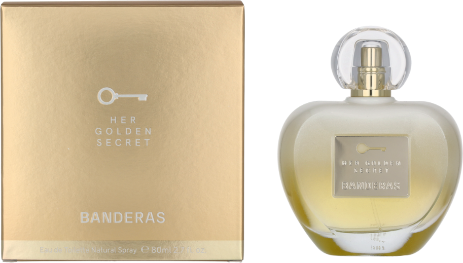 A. Banderas Her Golden Secret Edt Spray.