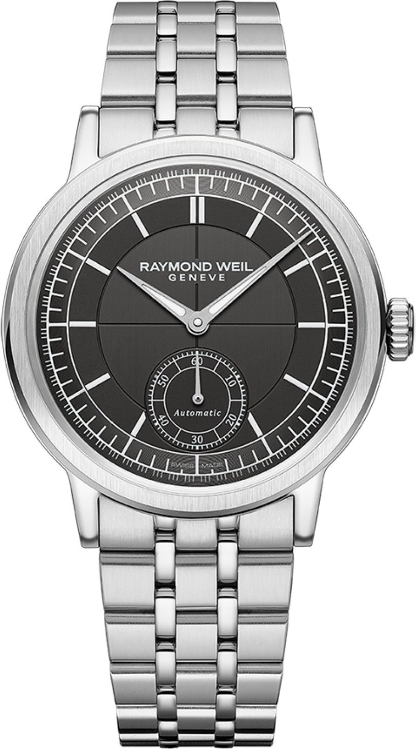 Raymond Weil Millesime Silber Herren Armbanduhr 2930-ST-60001