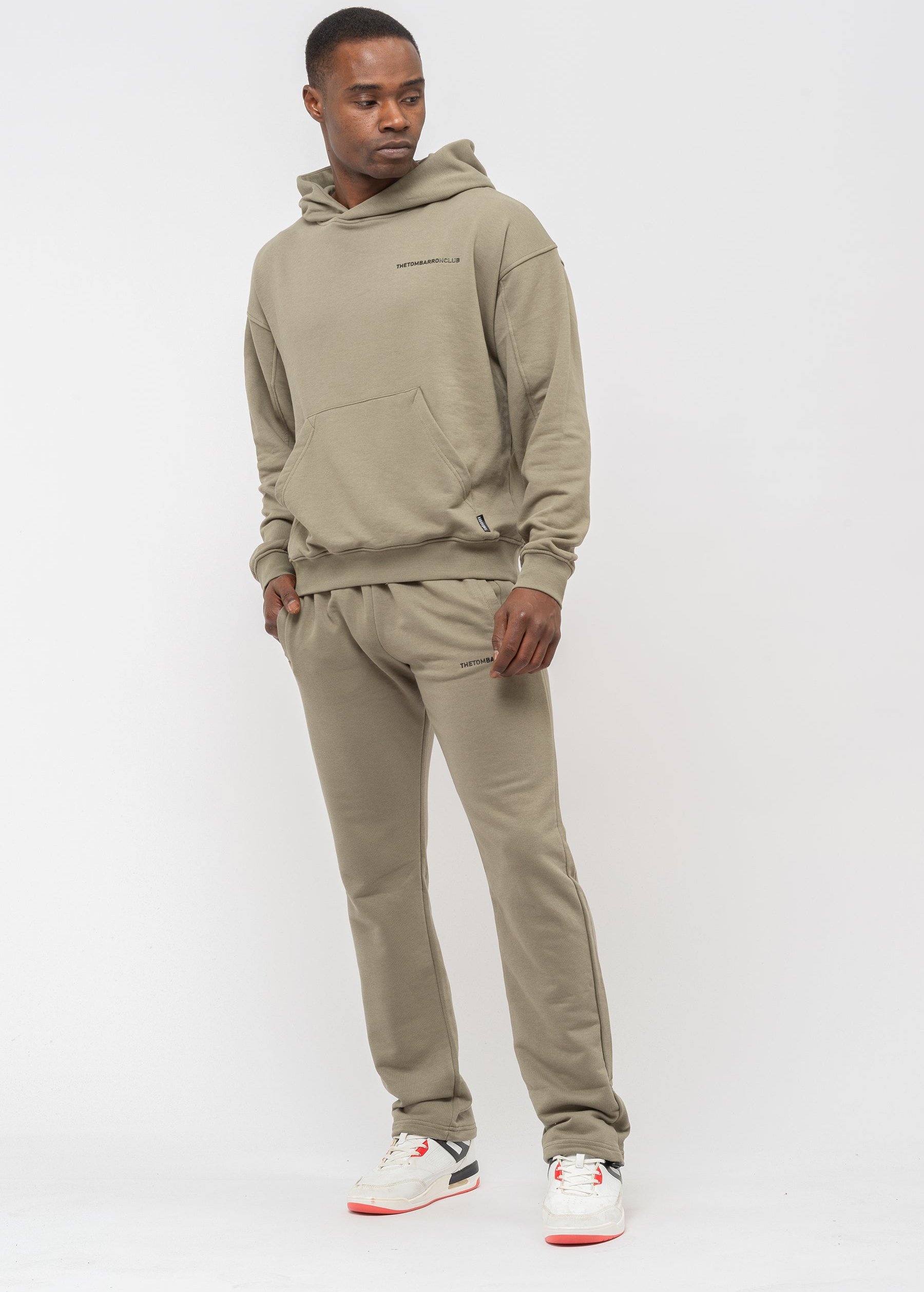 Tom Barron Relaxed-Trainingsanzug-Set für Herren in Oversize