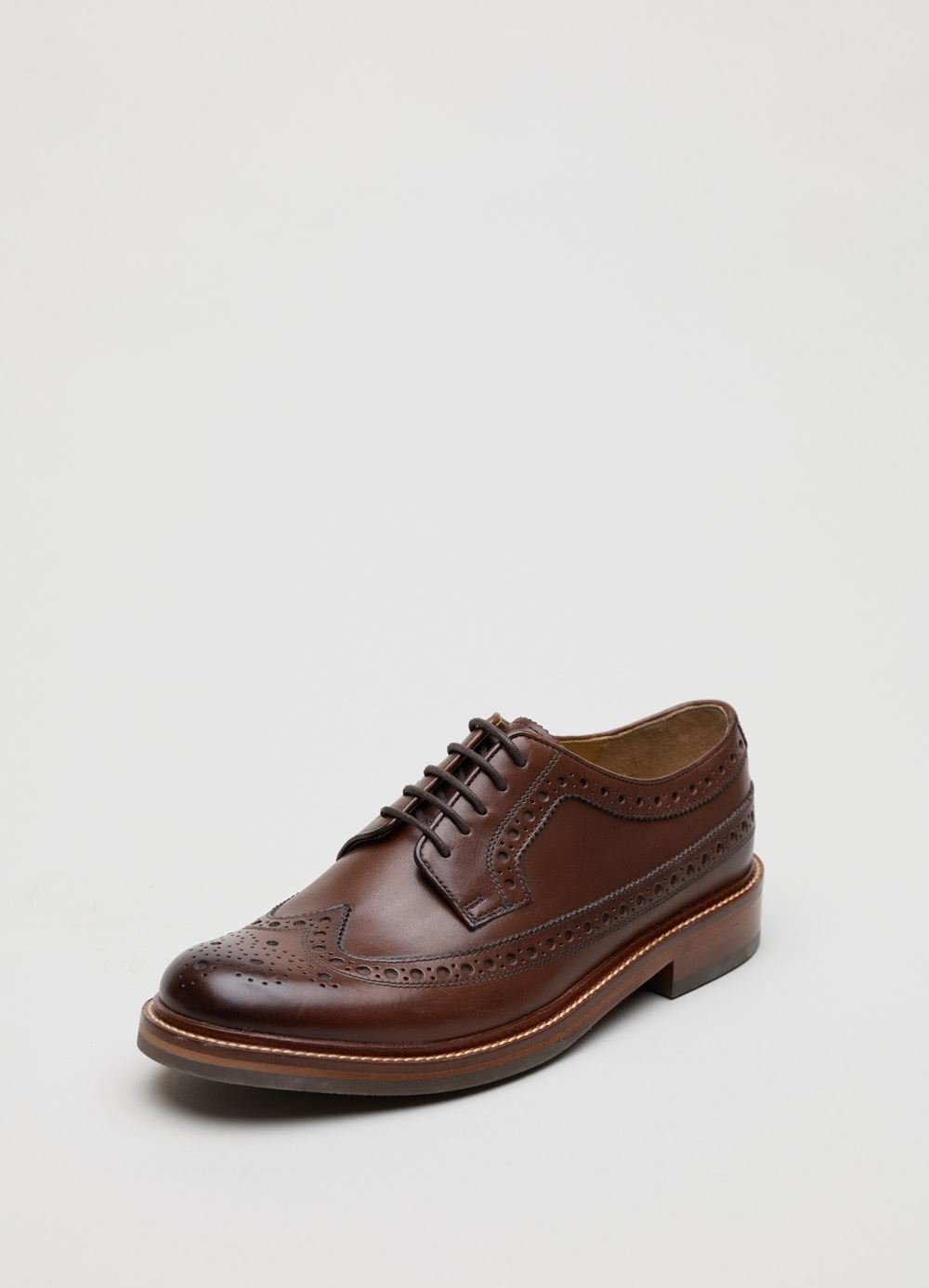 Chapman & Moore Longwing Brogue Country Leder Herren Schuhe Choco