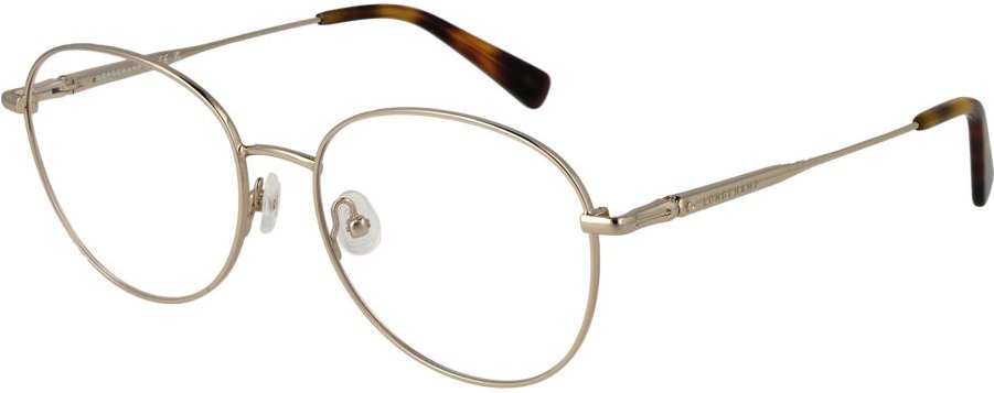 Goldene Metallbrille (Gestelle)