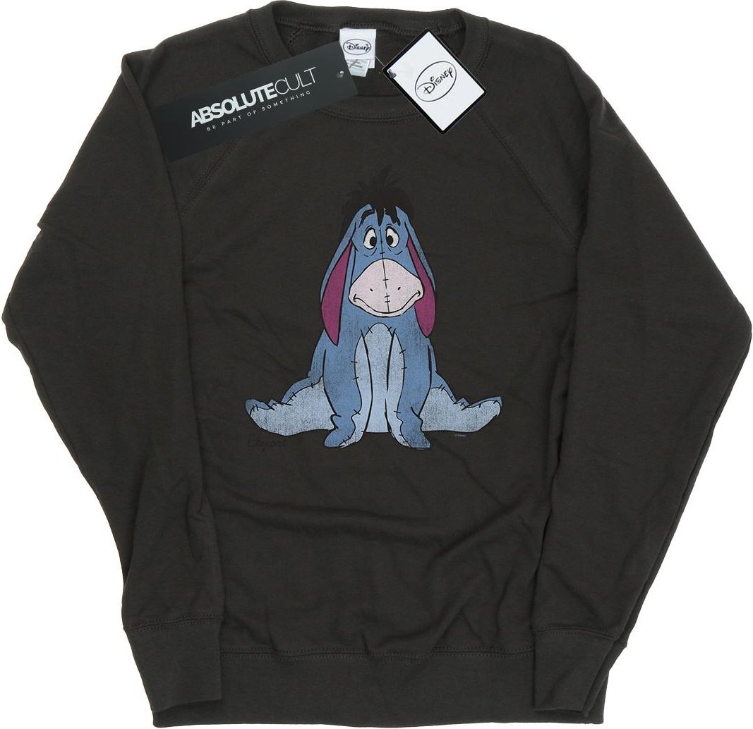 Disney Damen/Damen Winnie The Pooh Classic Eeyore Sweatshirt (Light Graphite)