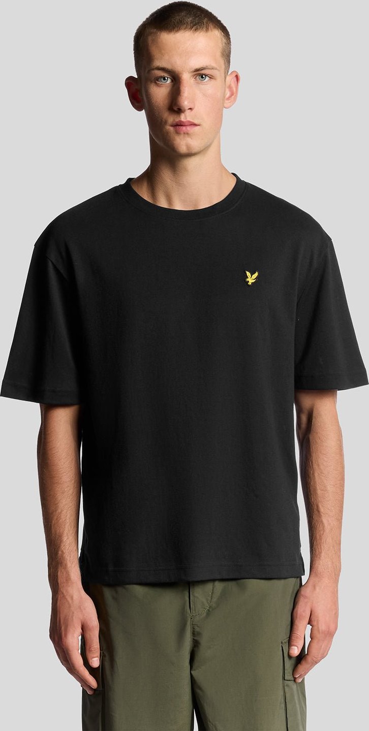 Lyle & Scott Ultra Soft Baumwollmischung T-Shirt - Schwarz